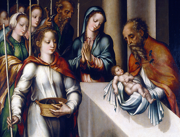Luis de Morales, “The Presentation in the Temple,” 1562 Luis de Morales, “The Presentation in the Temple,” 1562