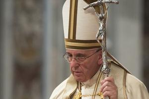 Pope Francis celebrates Mass in St. Peter's Basilica on Sept. 2, 2015. Pope Francis celebrates Mass in St. Peter's Basilica on Sept. 2, 2015.