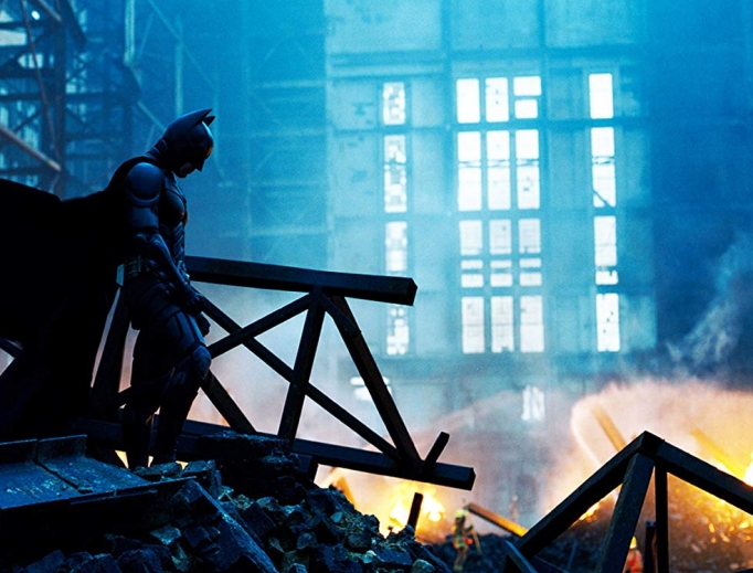 Christian Bale portrays Batman in The Dark Knight, which debuted 10 years ago this week. Christian Bale portrays Batman in The Dark Knight, which debuted 10 years ago this week.