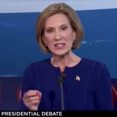 Carly Fiorina discusses the defunding of Planned Parenthood during the Sept. 16 Republican presidential debate. Carly Fiorina discusses the defunding of Planned Parenthood during the Sept. 16 Republican presidential debate.