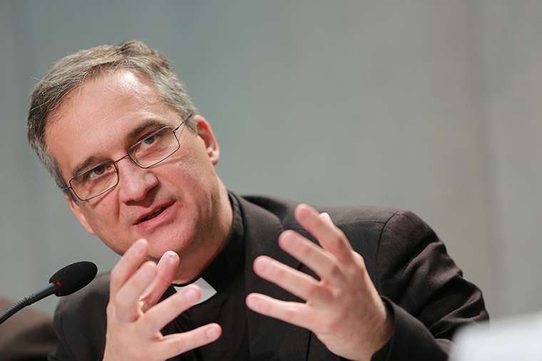 Monsignor Dario Viganò, prefect of the Vatican Secretariat for Communication Monsignor Dario Viganò, prefect of the Vatican Secretariat for Communication