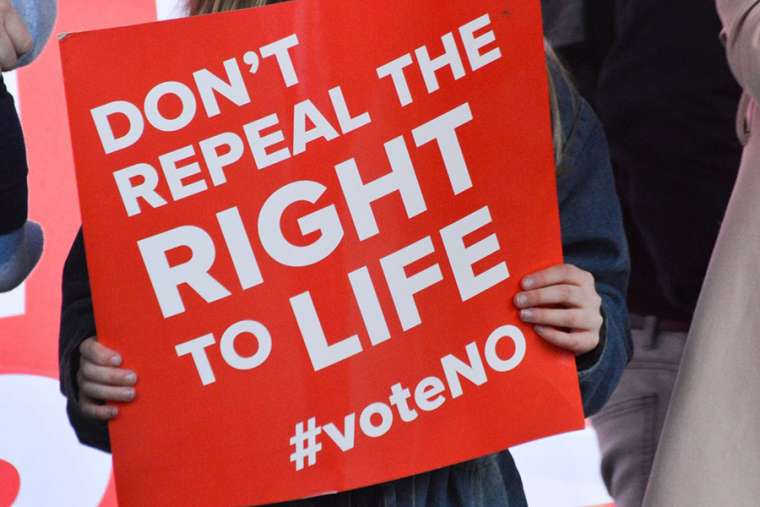 Sign from the ‘Save 8 Rally’ in Ireland March 10. Sign from the ‘Save 8 Rally’ in Ireland March 10.