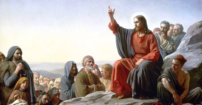 Carl Heinrich Bloch (1834-1890), “The Sermon on the Mount” Carl Heinrich Bloch (1834-1890), “The Sermon on the Mount”
