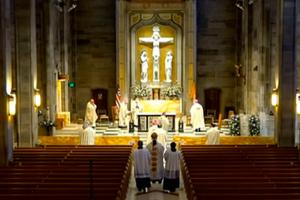 Archbishop Hartmayer's installation Mass amid coronavirus pandemic. Archbishop Hartmayer's installation Mass amid coronavirus pandemic.