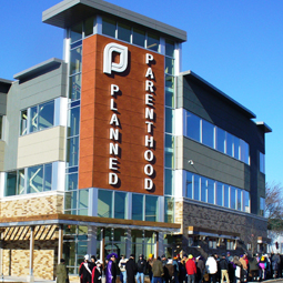 Knights of Columbus and others gather in St. Paul’s Midway section for this prayer event in front of the city’s Planned Parenthood. Knights of Columbus and others gather in St. Paul’s Midway section for this prayer event in front of the city’s Planned Parenthood.