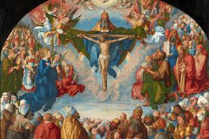 Albrecht Dürer, Adoration of the Trinity Albrecht Dürer, Adoration of the Trinity