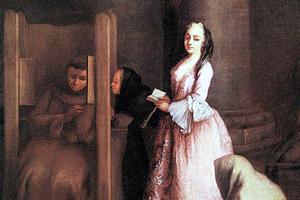 Pietro Longhi (1702-1785), “The Confession” Pietro Longhi (1702-1785), “The Confession”