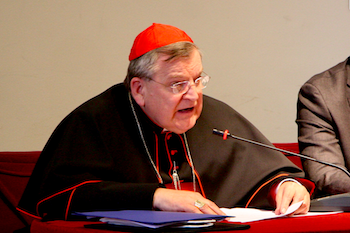 Cardinal Raymond Burke speaking at the Angelicum, Sept. 30. Cardinal Raymond Burke speaking at the Angelicum, Sept. 30.