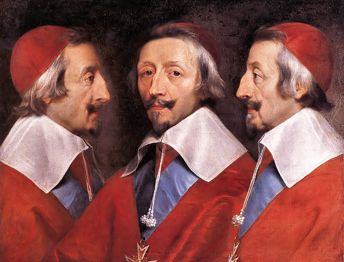 Philippe de Champaigne and workshop, ‘Triple Portrait of Cardinal de Richelieu’ (c. 1642) Philippe de Champaigne and workshop, ‘Triple Portrait of Cardinal de Richelieu’ (c. 1642)
