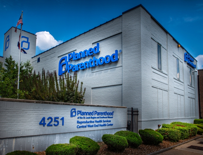 The exterior of Planned Parenthood is shown in St. Louis. The exterior of Planned Parenthood is shown in St. Louis.