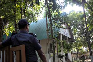 Police guard a church in Bangladesh, where the pastor received death threats from ISIS on March 24. Proponents of their ideology, which includes Islamic law, have made incursions into Malaysian society. Police guard a church in Bangladesh, where the pastor received death threats from ISIS on March 24. Proponents of their ideology, which includes Islamic law, have made incursions into Malaysian society.