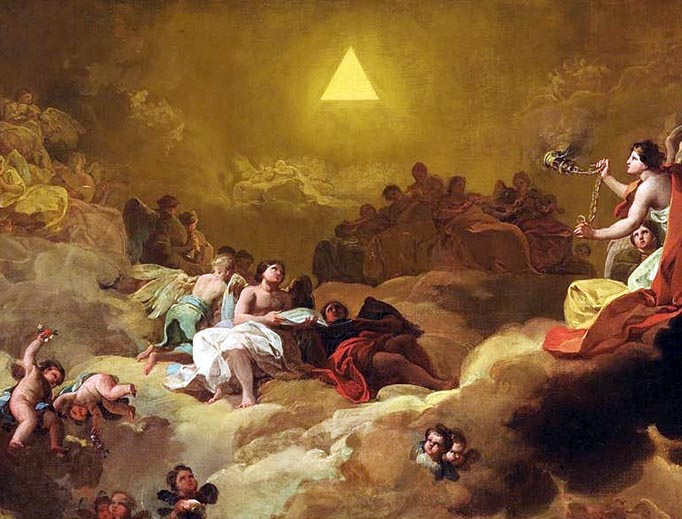 Francisco Goya, “La Gloria o la Adoración del Nombre de Dios,” 1771 Francisco Goya, “La Gloria o la Adoración del Nombre de Dios,” 1771
