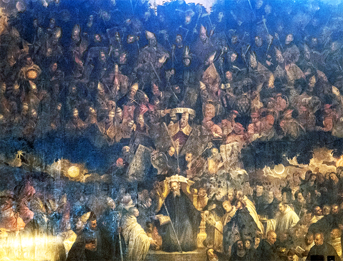 Vassilacchi, “The Apotheosis of the Benedictine Order,” 1592 Vassilacchi, “The Apotheosis of the Benedictine Order,” 1592