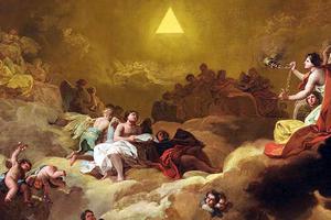 Francisco Goya, “La Gloria o la Adoración del Nombre de Dios,” 1771 Francisco Goya, “La Gloria o la Adoración del Nombre de Dios,” 1771