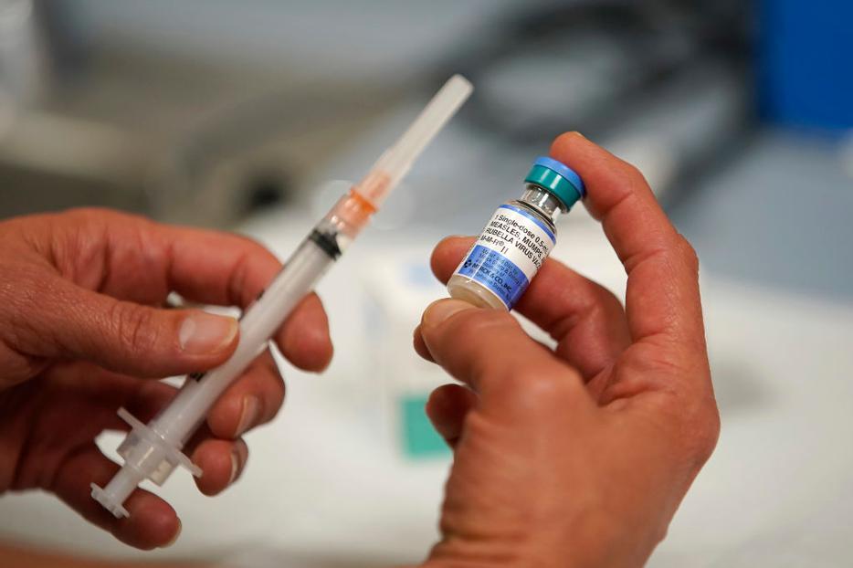 Although most vaccines are derived from ethical sources, some vaccines, such as for Mumps, Measles, Rubella (MMR), shown above, are derived from cell lines whose origins go back to the tissues of unborn children aborted decades ago. The only ethical version for MMR is currently available in Japan; but with June 5 HHS decision to restrict federal funds involved with fetal-tissue research, scientists and Catholics are hopeful more ethically derived vaccines are on the horizon. Although most vaccines are derived from ethical sources, some vaccines, such as for Mumps, Measles, Rubella (MMR), shown above, are derived from cell lines whose origins go back to the tissues of unborn children aborted decades ago. The only ethical version for MMR is currently available in Japan; but with June 5 HHS decision to restrict federal funds involved with fetal-tissue research, scientists and Catholics are hopeful more ethically derived vaccines are on the horizon.