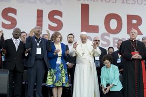 Pope Francis celebrates the 50th anniversary of the Catholic Charismatic Renewal at the Circus Maximus on the vigil of Pentecost, June 3, 2017. Pope Francis celebrates the 50th anniversary of the Catholic Charismatic Renewal at the Circus Maximus on the vigil of Pentecost, June 3, 2017.