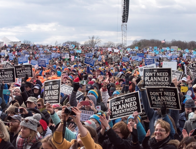 Thousands descend on Washington each year to support the pro-life movement. Thousands descend on Washington each year to support the pro-life movement.