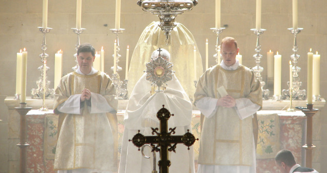 Click on the Ten Ways to Fall in Love with the Eucharist link to read more. Click on the Ten Ways to Fall in Love with the Eucharist link to read more.