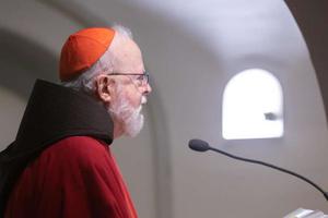 Cardinal Seán O’Malley celebrates Mass in the grotto of St. Peter's Basilica during an ad limina visit of the U.S. bishops. Cardinal Seán O’Malley celebrates Mass in the grotto of St. Peter's Basilica during an ad limina visit of the U.S. bishops.