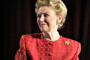 Phyllis Schlafly died on Sept. 5 at the age of 92. Phyllis Schlafly died on Sept. 5 at the age of 92.