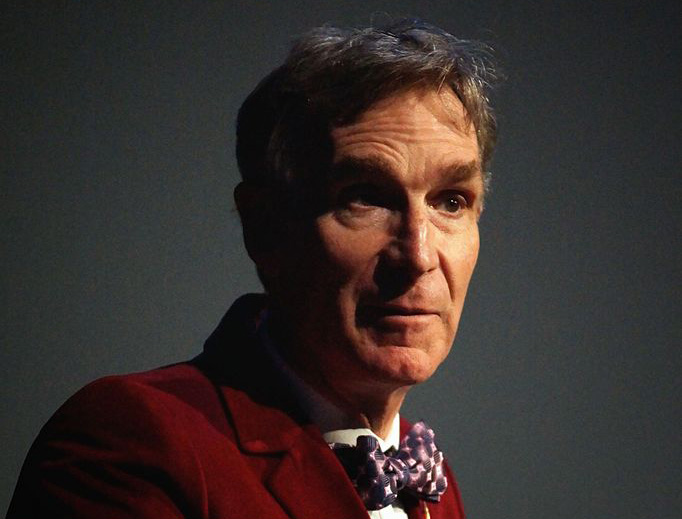 Bill Nye addresses a conference in New York City in 2015.
Bill Nye addresses a conference in New York City in 2015.