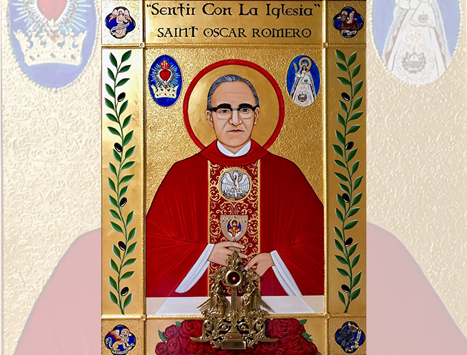 Symbolic Icon of St. Oscar Romero Symbolic Icon of St. Oscar Romero