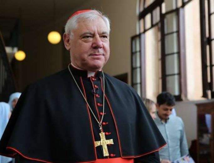 Cardinal Gerhard Müller, shown attending a conference at the Pontifical Angelicum University in Rome on June 13, 2015, spoke recently about the necessity of reiterating Catholic teaching in comments to the Register.
Cardinal Gerhard Müller, shown attending a conference at the Pontifical Angelicum University in Rome on June 13, 2015, spoke recently about the necessity of reiterating Catholic teaching in comments to the Register.