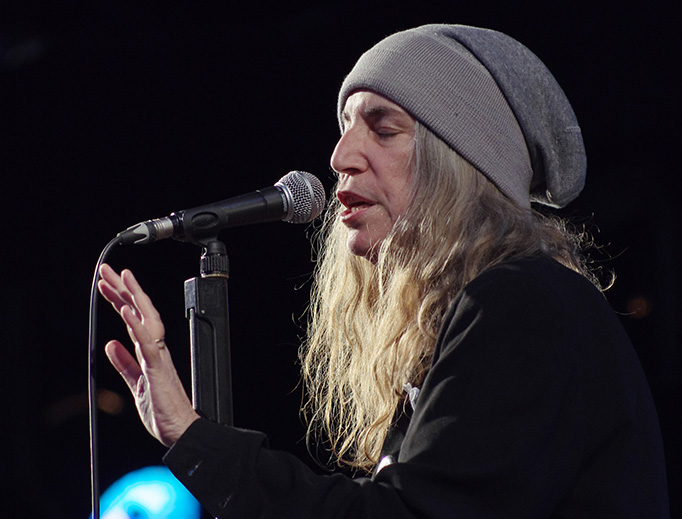 Patti Smith performs at the Haldern Pop Festival in 2014 Patti Smith performs at the Haldern Pop Festival in 2014