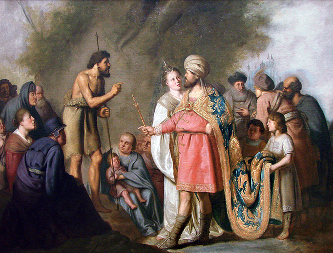 Pieter de Grebber (1600-1653), “St. John the Baptist Preaching Before Herod” Pieter de Grebber (1600-1653), “St. John the Baptist Preaching Before Herod”