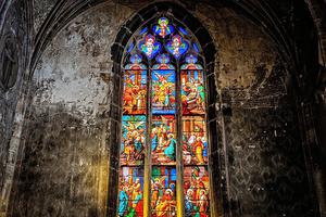 Stained-glass window Stained-glass window