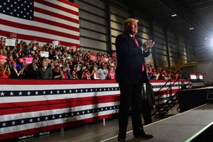 President Donald Trump attends a campaign rally in Pensacola, Florida on Nov. 3. President Donald Trump attends a campaign rally in Pensacola, Florida on Nov. 3.