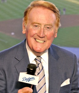 Vin Scully has been announcing Dodgers baseball games since 1950, when they were still in Brooklyn. Vin Scully has been announcing Dodgers baseball games since 1950, when they were still in Brooklyn.