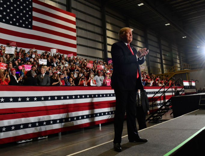 President Donald Trump attends a campaign rally in Pensacola, Florida on Nov. 3. President Donald Trump attends a campaign rally in Pensacola, Florida on Nov. 3.