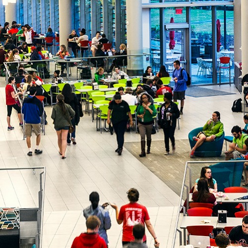 Talley Student Center on the campus of North Carolina State University. Talley Student Center on the campus of North Carolina State University.