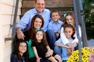 Above, Matt and Jen Karr and their children reside in Kansas City, Missouri, and enjoy being a part of the fruits of the 50-year-old Catholic Charismatic Renewal. Below, outdoor Mass in Arizona with St. Paul's Outreach. Above, Matt and Jen Karr and their children reside in Kansas City, Missouri, and enjoy being a part of the fruits of the 50-year-old Catholic Charismatic Renewal. Below, outdoor Mass in Arizona with St. Paul's Outreach.