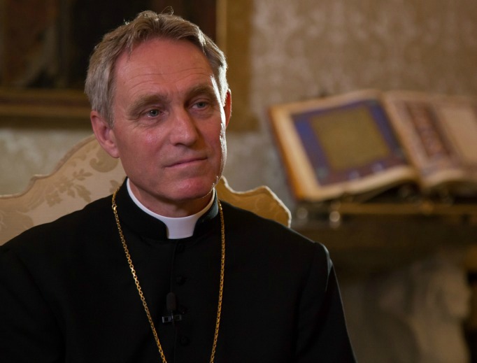 Archbishop Georg Gänswein, Prefect of the Pontifical Household and Personal Secretary to Pope Emeritus Benedict XVI. Archbishop Georg Gänswein, Prefect of the Pontifical Household and Personal Secretary to Pope Emeritus Benedict XVI.