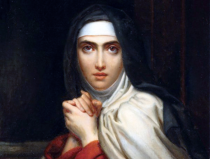 François Gérard, “Teresa of Ávila” (detail), 1827 François Gérard, “Teresa of Ávila” (detail), 1827