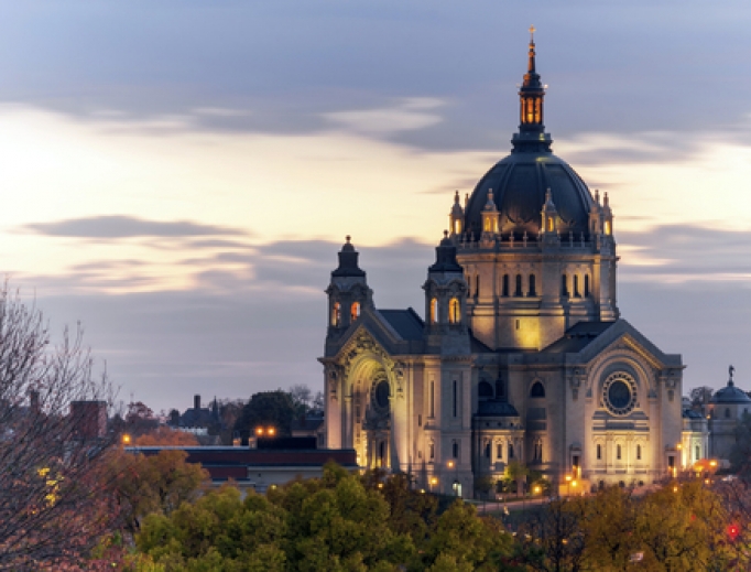 Cathedral of St. Paul in Minnesota. Cathedral of St. Paul in Minnesota.