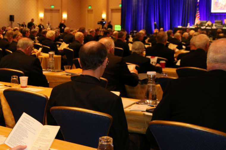 Bishops attend the USCCB autumn meeting in Baltimore, Maryland, Nov. 12. Bishops attend the USCCB autumn meeting in Baltimore, Maryland, Nov. 12.