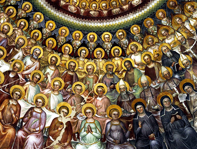 “The Communion of Saints” from the Padua Baptistry
“The Communion of Saints” from the Padua Baptistry