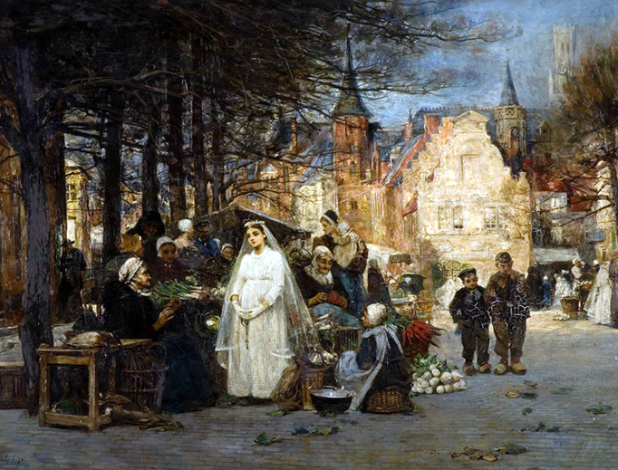 Flora Macdonald Reid, “The First Communion,” 1894 Flora Macdonald Reid, “The First Communion,” 1894