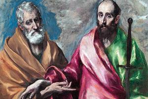 El Greco, “Saint Peter and Saint Paul,” c. 1595 El Greco, “Saint Peter and Saint Paul,” c. 1595