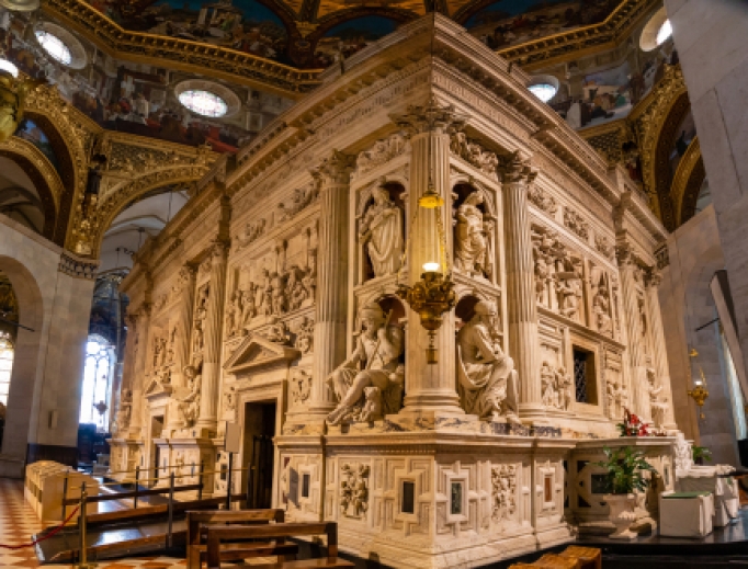 The Holy House of Our Lady in the Shrine of Loreto. The Holy House of Our Lady in the Shrine of Loreto.