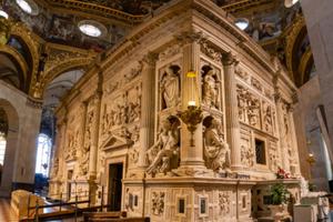 The Holy House of Our Lady in the Shrine of Loreto. The Holy House of Our Lady in the Shrine of Loreto.