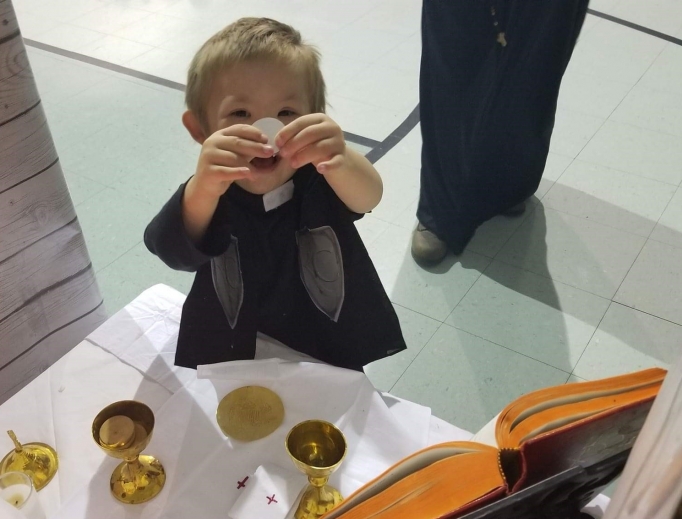 Michael Schachle is a walking, talking miracle. His parents are ever grateful to the intervention of their little boy’s holy namesake. Michael Schachle is a walking, talking miracle. His parents are ever grateful to the intervention of their little boy’s holy namesake.