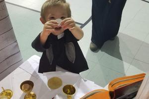 Michael Schachle is a walking, talking miracle. His parents are ever grateful to the intervention of their little boy’s holy namesake. Michael Schachle is a walking, talking miracle. His parents are ever grateful to the intervention of their little boy’s holy namesake.