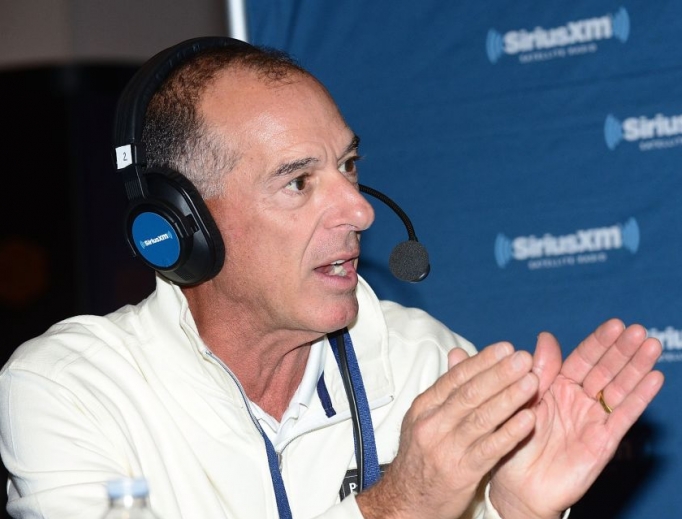 Chip Beck talks on the SiriusXM set at the PGA Merchandise Show on Jan. 24, 2018, in Orlando, Florida.
Chip Beck talks on the SiriusXM set at the PGA Merchandise Show on Jan. 24, 2018, in Orlando, Florida.