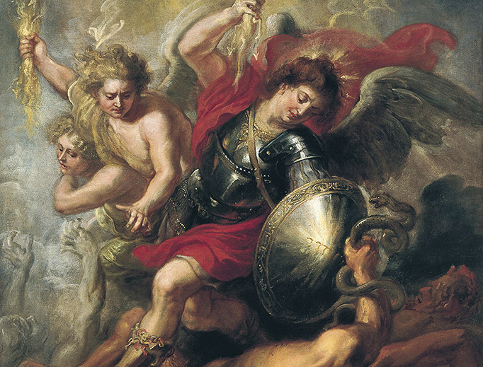 Peter Paul Rubens, “Saint Michael expelling Lucifer and the Rebellious Angels,” 1622 Peter Paul Rubens, “Saint Michael expelling Lucifer and the Rebellious Angels,” 1622