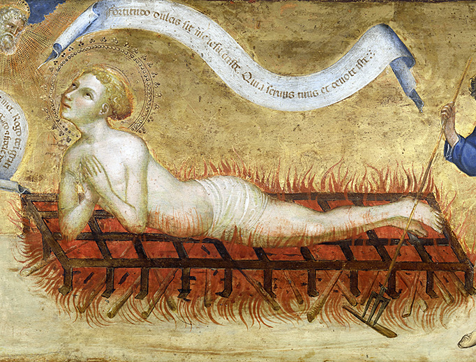 Jacobello del Fiore (1370-1439), “The Martyrdom of St. Lawrence” Jacobello del Fiore (1370-1439), “The Martyrdom of St. Lawrence”