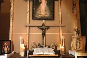 The Kalina family chapel (above) offers a prayerful place. The Kalina family chapel (above) offers a prayerful place.